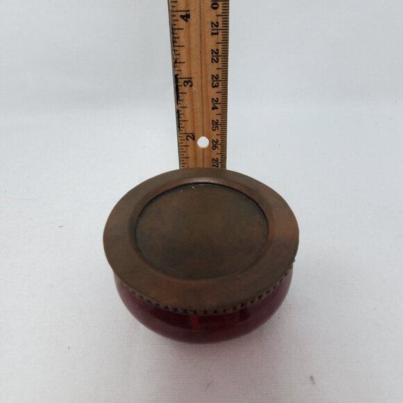 PartyLite Moroccan Spice Mini Votive Candle Holder Frosted - Picture 8 of 8